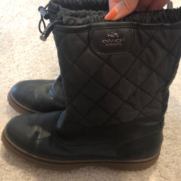 Coach winter boots - Picture 1 of 3